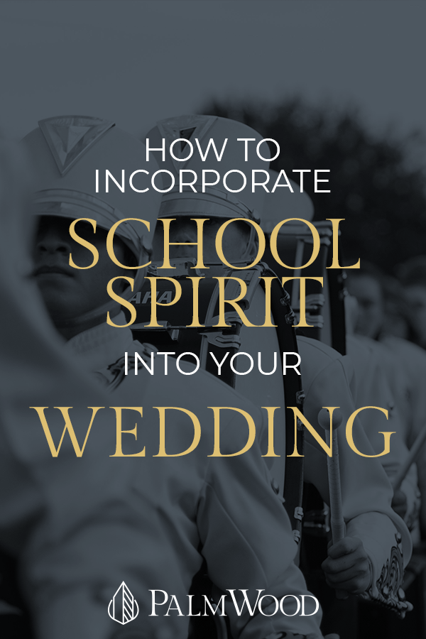 How to Incorporate School Spirit into your Wedding