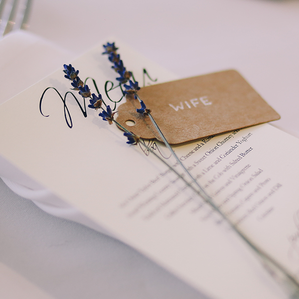 Wedding Menu Card Ideas to Help Tell Your Couple Story
